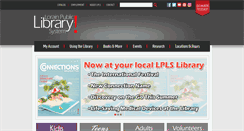 Desktop Screenshot of lorainpubliclibrary.org